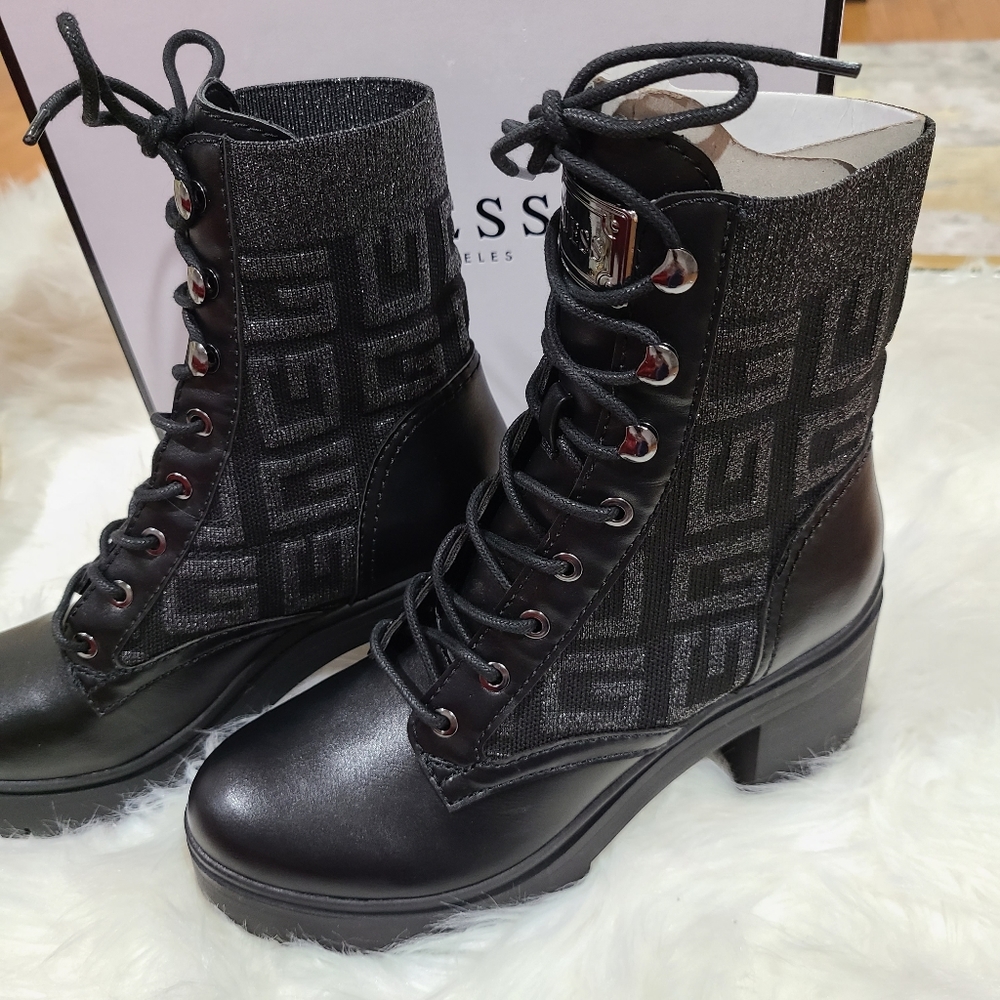 Guess boots with heels